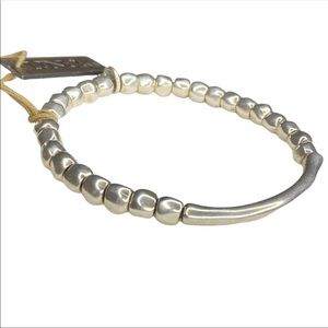 UNO De 50 Journey Beaded Bracelet Silver Plated Unisex